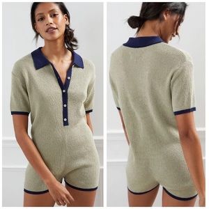 Anthropologie Lounge Romper